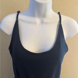 Navy Blue Romper